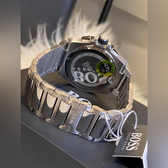 HB1513359 - Hugo Boss Men’s Supernova Black Dial Stainless Steel - Picture 10 of 11